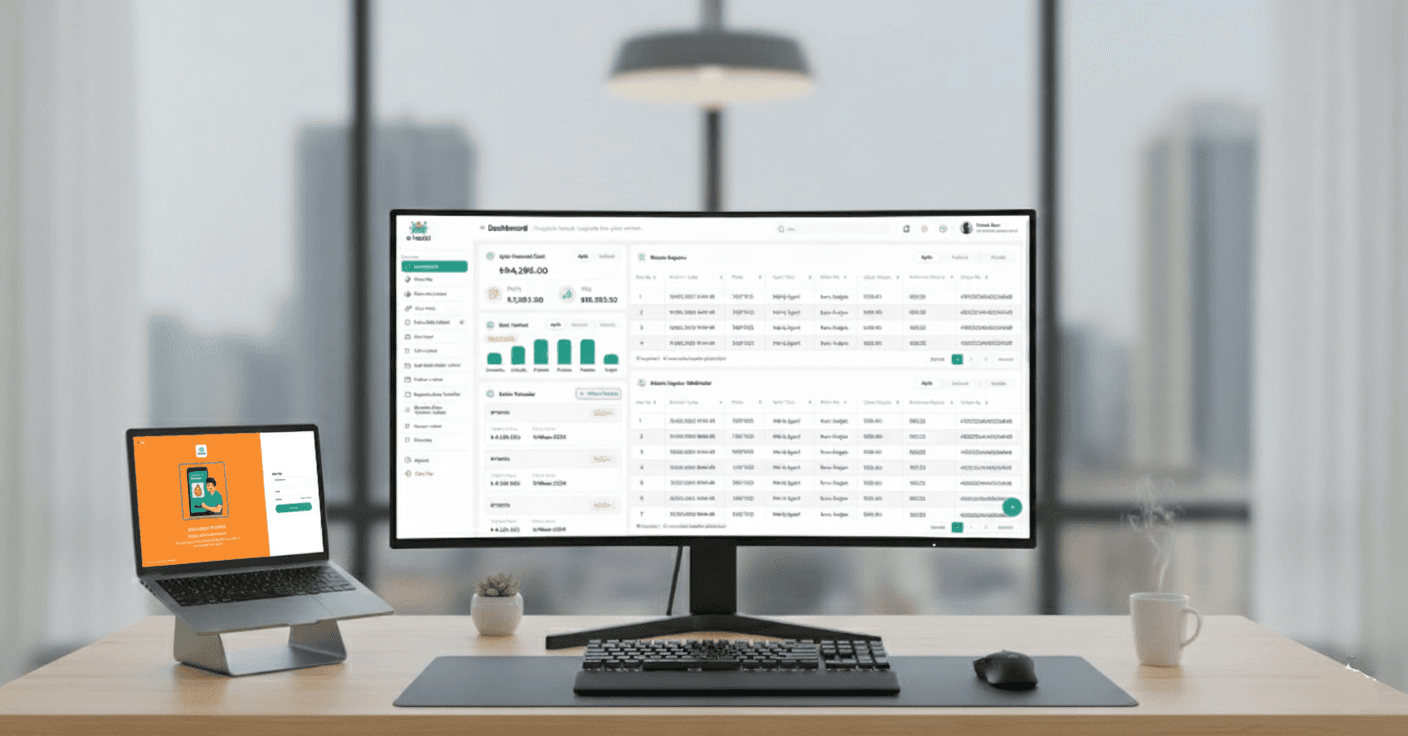 Ehalci Web App - Dijital Hal Kayıt Sistemi Arayüzü